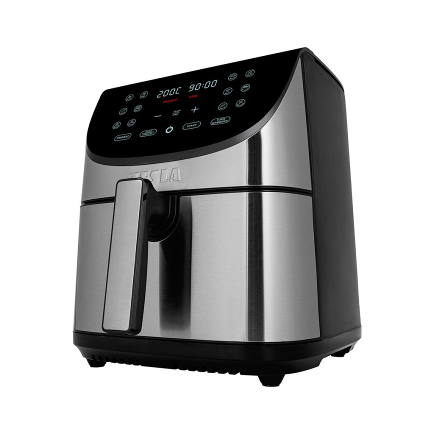 TESLA Electronics AirCook - Friggitrice digitale multifunzionale ad aria calda 8 l 1700W/230V