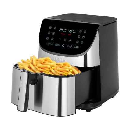 TESLA Electronics AirCook - Friggitrice digitale multifunzionale ad aria calda 8 l 1700W/230V