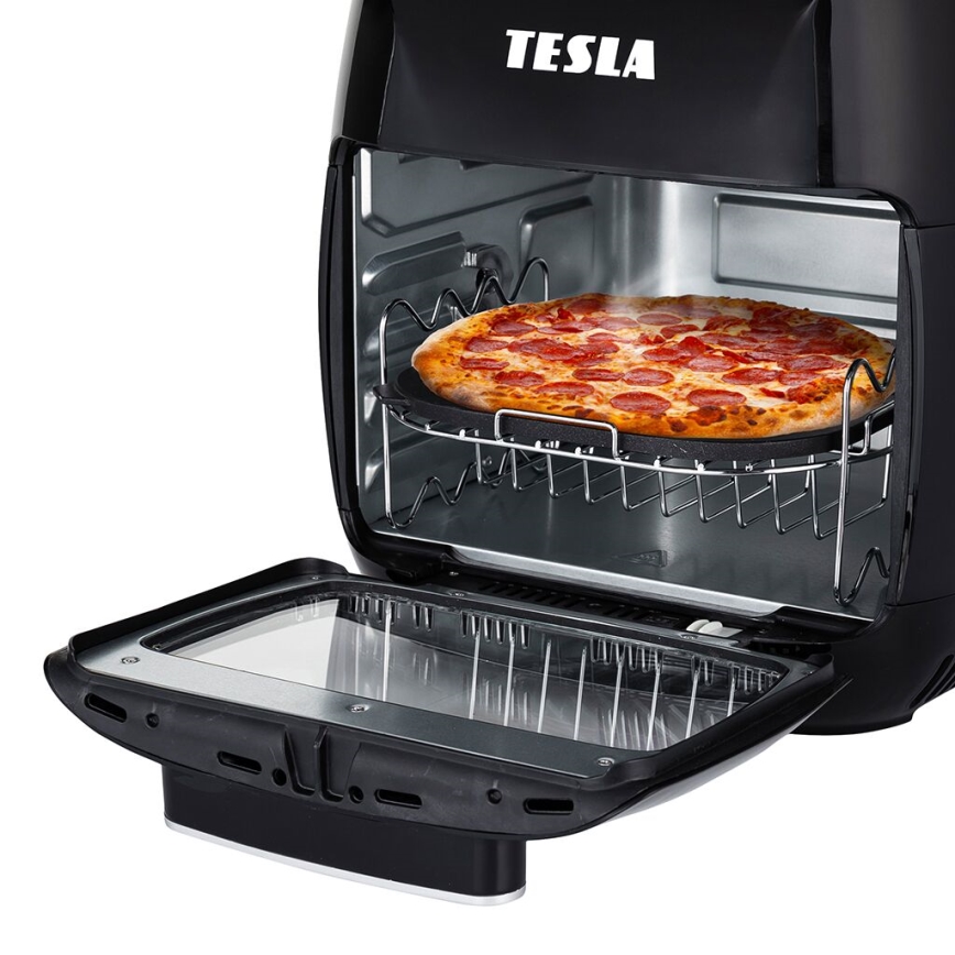 TESLA Electronics AirCook - Multifunktionale digitale Heißluftfritteuse 11 l 2000W/230V