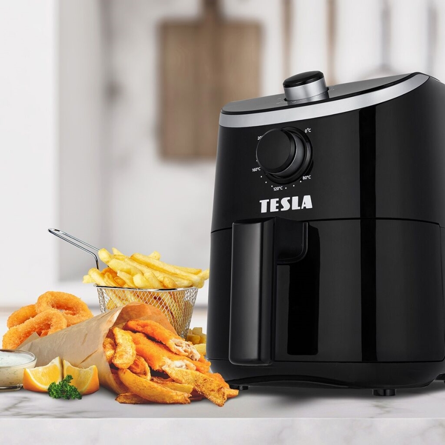 TESLA Electronics AirCook - Multifunktionale Heißluftfritteuse 2 l 900W/230V