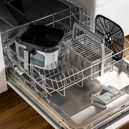 TESLA Electronics AirCook - Multifunktionale, digitale Smart-Heißluftfritteuse 9 l 1700W/230V Wi-Fi