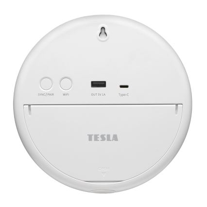 Appareil TESLA Electronics - Station météo intelligente avec capteur, 400 mAh, Wi‑Fi Tuya, IP44