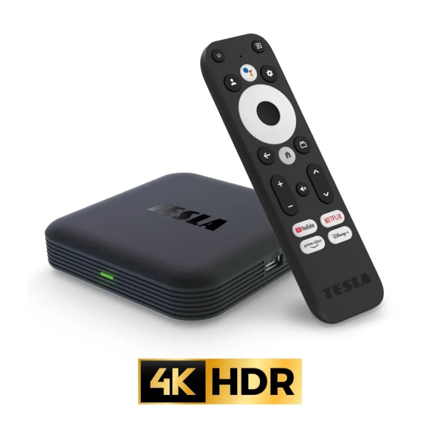 TESLA Electronics MediaBox - UHD Multimedia Player Wi-Fi + Fernbedienung