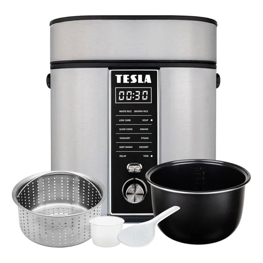 TESLA Electronics MultiCook - Cuociriso multifunzione 2,1 l 400W/230V