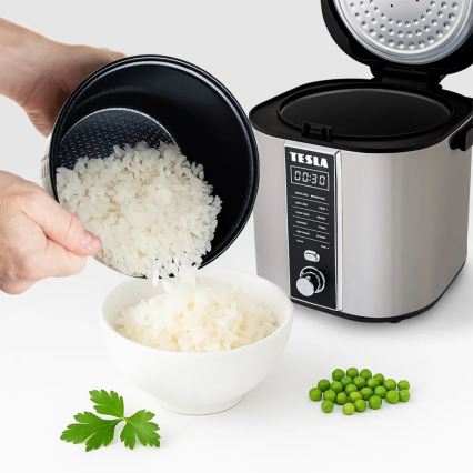 TESLA Electronics MultiCook - Cuociriso multifunzione 2,1 l 400W/230V