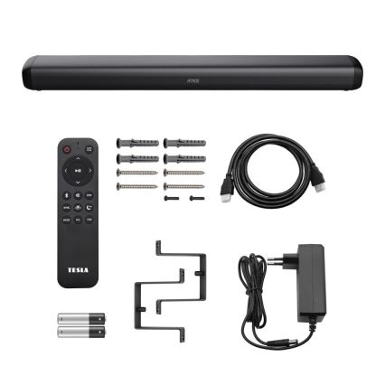 TESLA Electronics PrimeSound - Dolby Atmos Soundbar 2.1 230W/230V + Fernbedienung