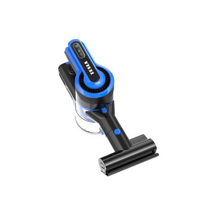 TESLA Electronics PureStar - Aspirapolvere a batteria flessibile 3in1 300W/2200 mAh nero/blu