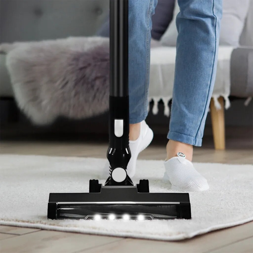 TESLA Electronics PureStar - Aspirateur-balai flexible sans fil 2en1 150W/2200 mAh noir