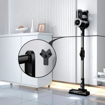 TESLA Electronics PureStar - Aspirateur-balai flexible sans fil 2en1 150W/2200 mAh noir