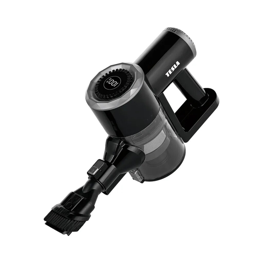 TESLA Electronics PureStar - Aspirateur-balai flexible sans fil 2en1 150W/2200 mAh noir