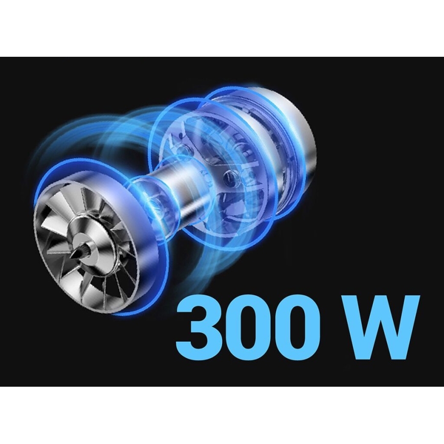 TESLA Electronics PureStar - Aspirateur-balai flexible sans fil 3en1 300W/2200 mAh noir/bleu