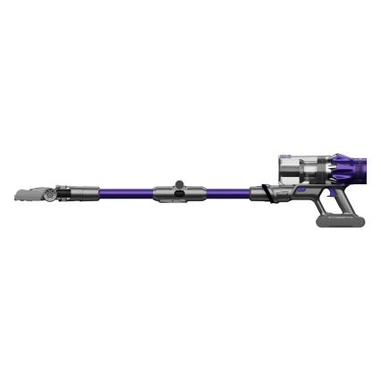 TESLA Electronics PureStar - Flexibler kabelloser Stielstaubsauger 2in1 250W/2200 mAh grau/violett
