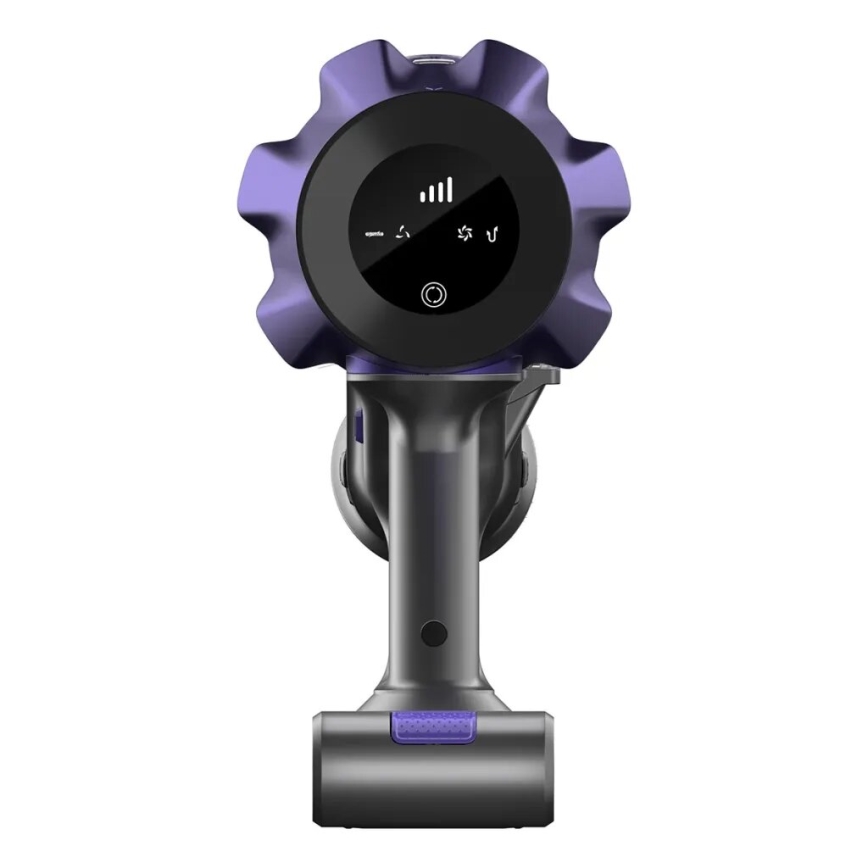 TESLA Electronics PureStar - Flexibler kabelloser Stielstaubsauger 2in1 250W/2200 mAh grau/violett