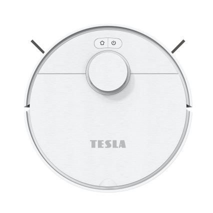 TESLA Electronics RoboStar - Aspirateur robot connecté 2en1 2550 mAh Wi-Fi blanc