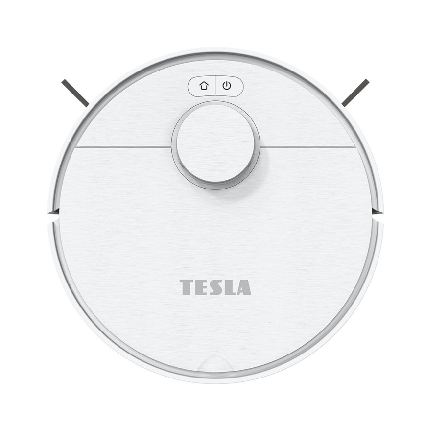 TESLA Electronics RoboStar - Aspirateur robot connecté 2en1 2550 mAh Wi-Fi blanc