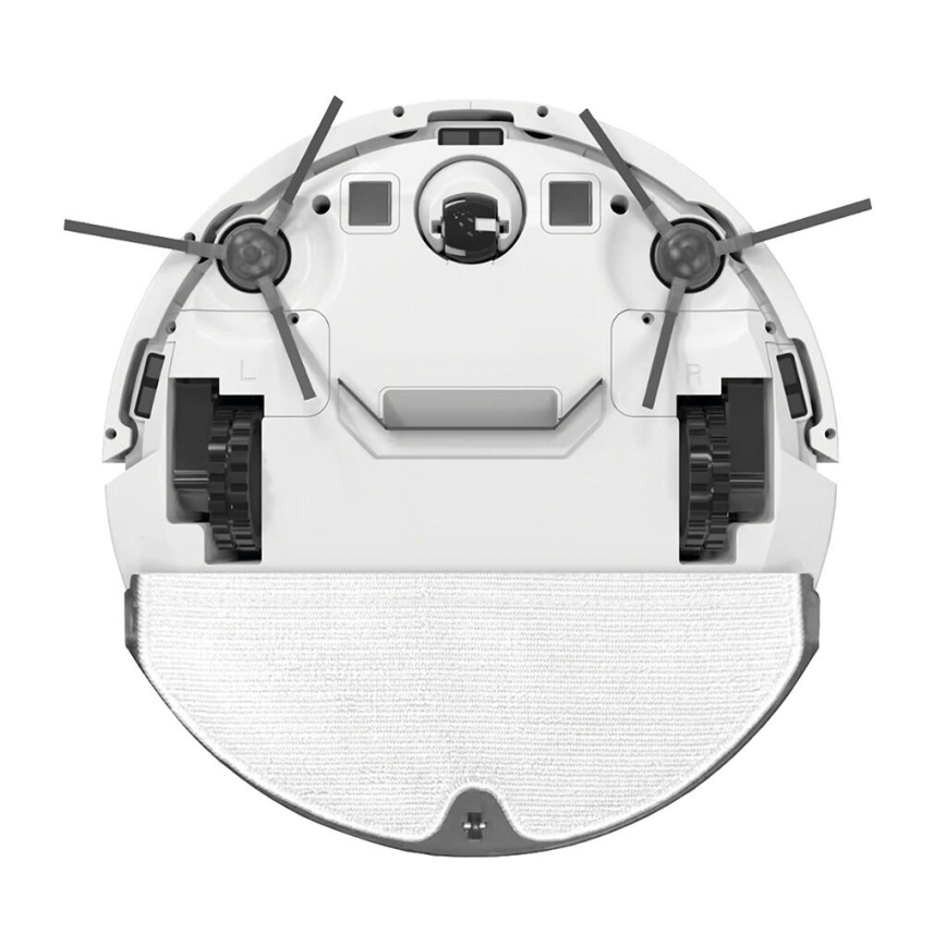 TESLA Electronics RoboStar - Aspirateur robot connecté 2en1 2550 mAh Wi-Fi blanc