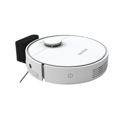 TESLA Electronics RoboStar - Aspirateur robot connecté 2en1 2550 mAh Wi-Fi blanc