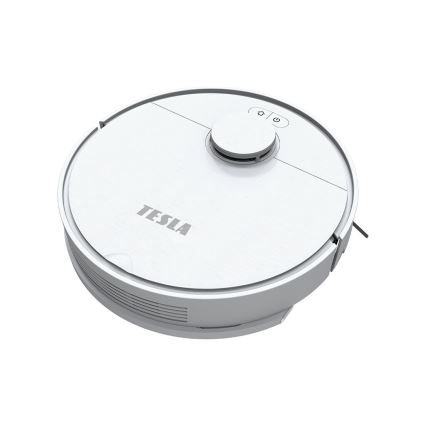 TESLA Electronics RoboStar - Aspirateur robot connecté 2en1 2550 mAh Wi-Fi blanc