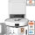 TESLA Electronics RoboStar - Aspirateur robot connecté 2en1 2600 mAh Wi-Fi blanc