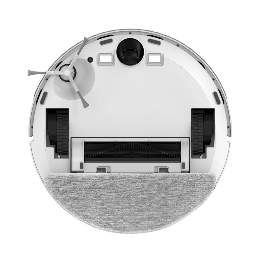 TESLA Electronics RoboStar - Aspirateur robot connecté 2en1 2600 mAh Wi-Fi blanc