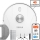 TESLA Electronics RoboStar - Aspirateur robot connecté 2en1 2600 mAh Wi-Fi blanc