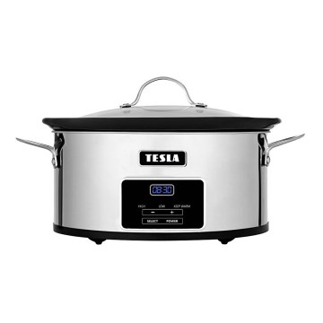 TESLA Electronics SlowCook - Fornello lento 5,6 l 250W/230V