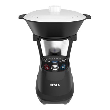 TESLA Electronics ThermoCook - Multifunktionale Küchenmaschine 1200W/230V Edelstahl