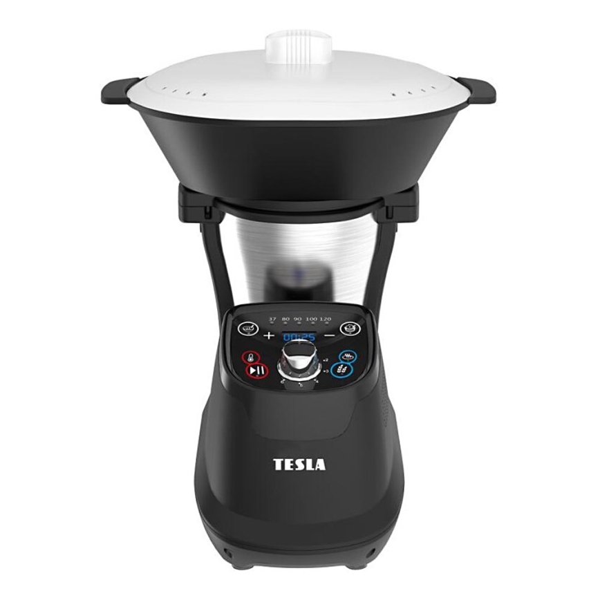 TESLA Electronics ThermoCook - Multifunktionale Küchenmaschine 1200W/230V Edelstahl