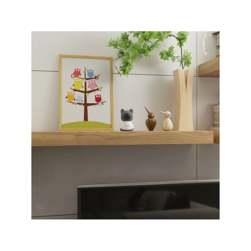 TESLA Smart - Babyphone connecté et rechargeable Wi-Fi