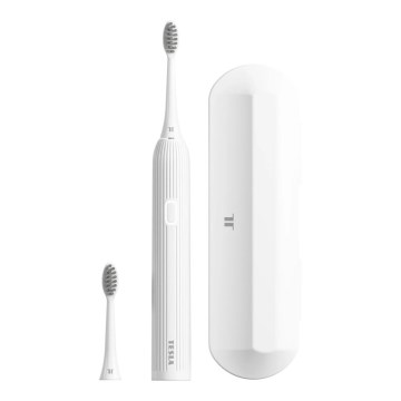 TESLA Smart - Brosse à dents sonique connectée TS200 DELUXE blanc