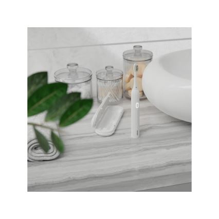 TESLA Smart - Brosse à dents sonique connectée TS200 DELUXE blanc