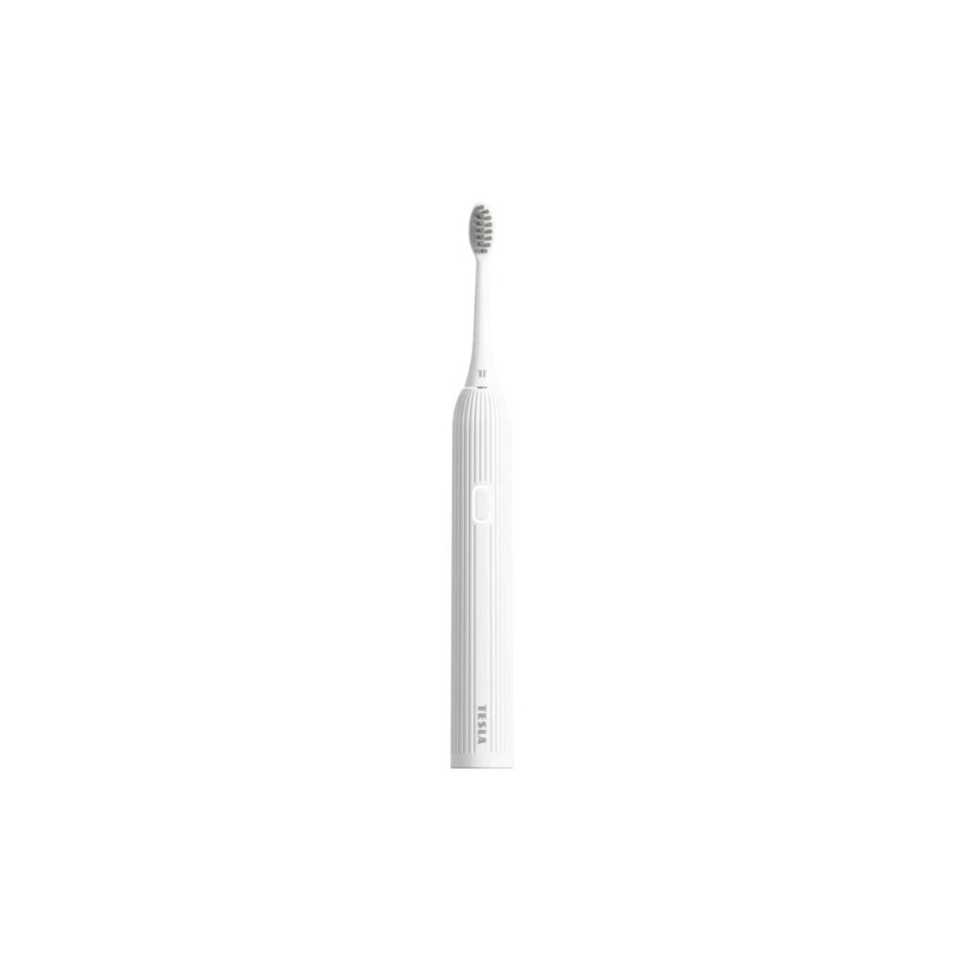 TESLA Smart - Brosse à dents sonique connectée TS200 DELUXE blanc
