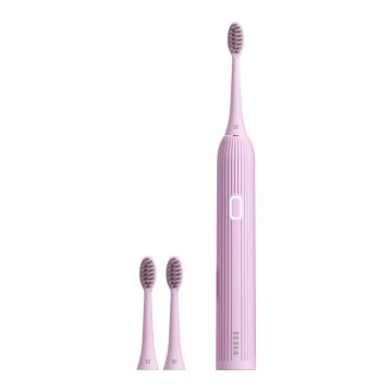 TESLA Smart - Brosse à dents sonique connectée TS200 rose