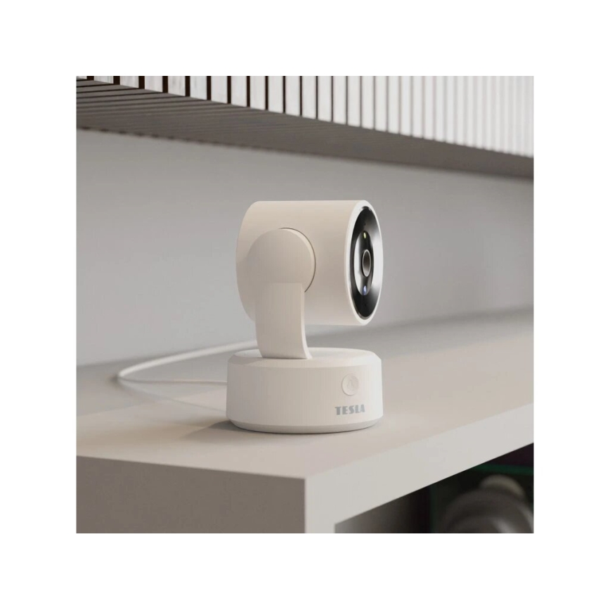 TESLA Smart - Caméra connectée IP 360 3MPx 5V Wi-Fi