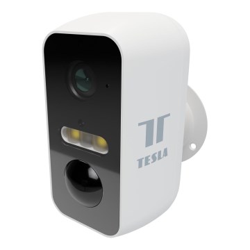 TESLA Smart - Caméra extérieure connectée avec détecteur 2K 1296p 9600 mAh 5V Wi-Fi IP65