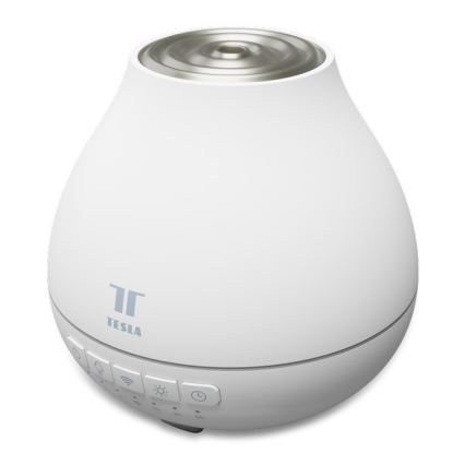 TESLA Smart - Diffisuer d'arôme connecté avec rétroéclairage LED/10W/24V Wi-Fi