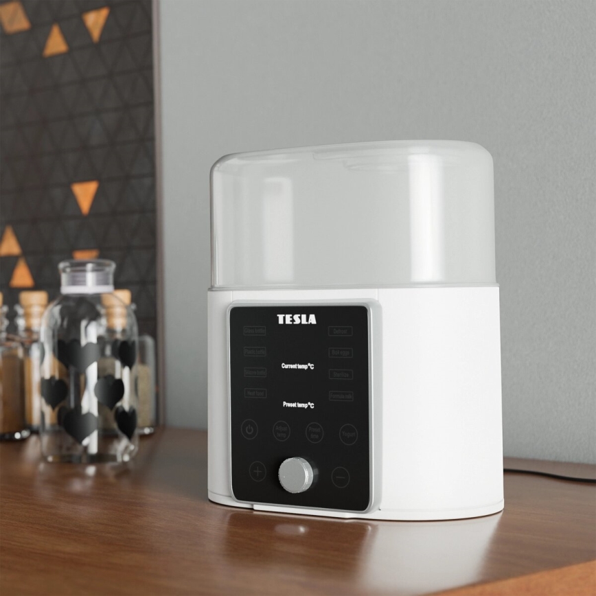 TESLA Smart - Flaschen- und Babynahrungswärmer und Sterilisator 200W/230V