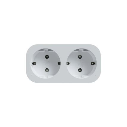 TESLA Smart - Multiprise connectée 2x16A/230V Type F Wi-Fi Tuya