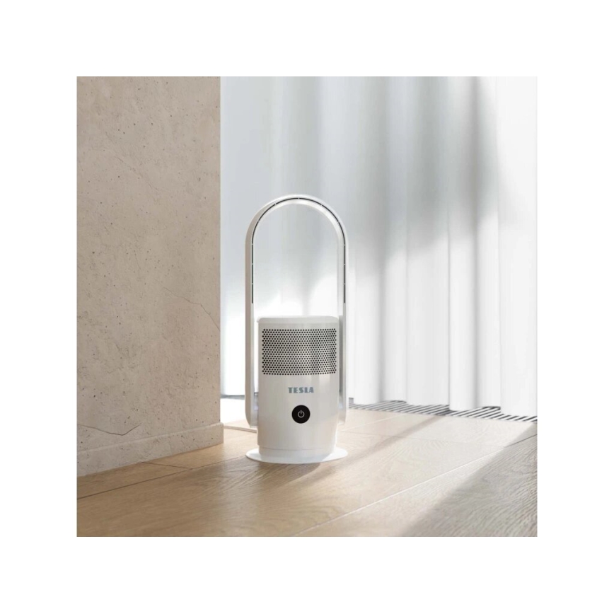 TESLA Smart - Purificatore d'aria intelligente con ionizzazione e ventilatore 35W/230V Wi-Fi