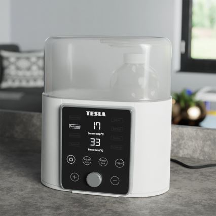 TESLA Smart - Scaldabiberon e sterilizzatore per pappe e biberon 200W/230V