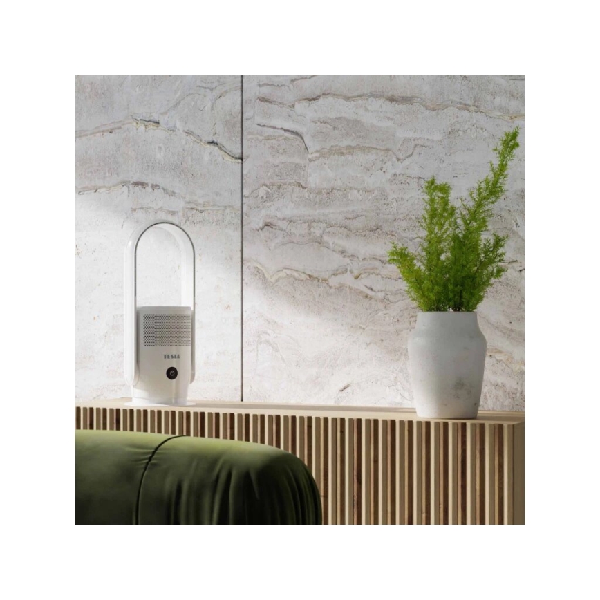 TESLA Smart - Smart-Luftreiniger mit Ionisierung und Lüfter 35W/230V Wi-Fi