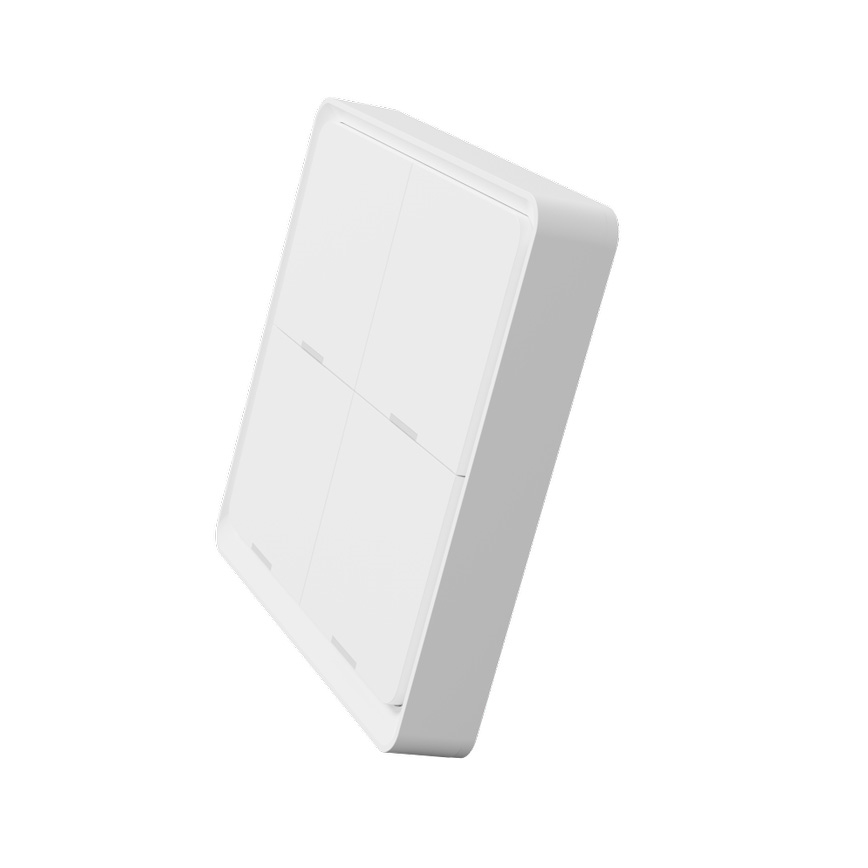 TESLA Smart - Smart Wireless Home Schalter 4P 1xCR2430 ZigBee