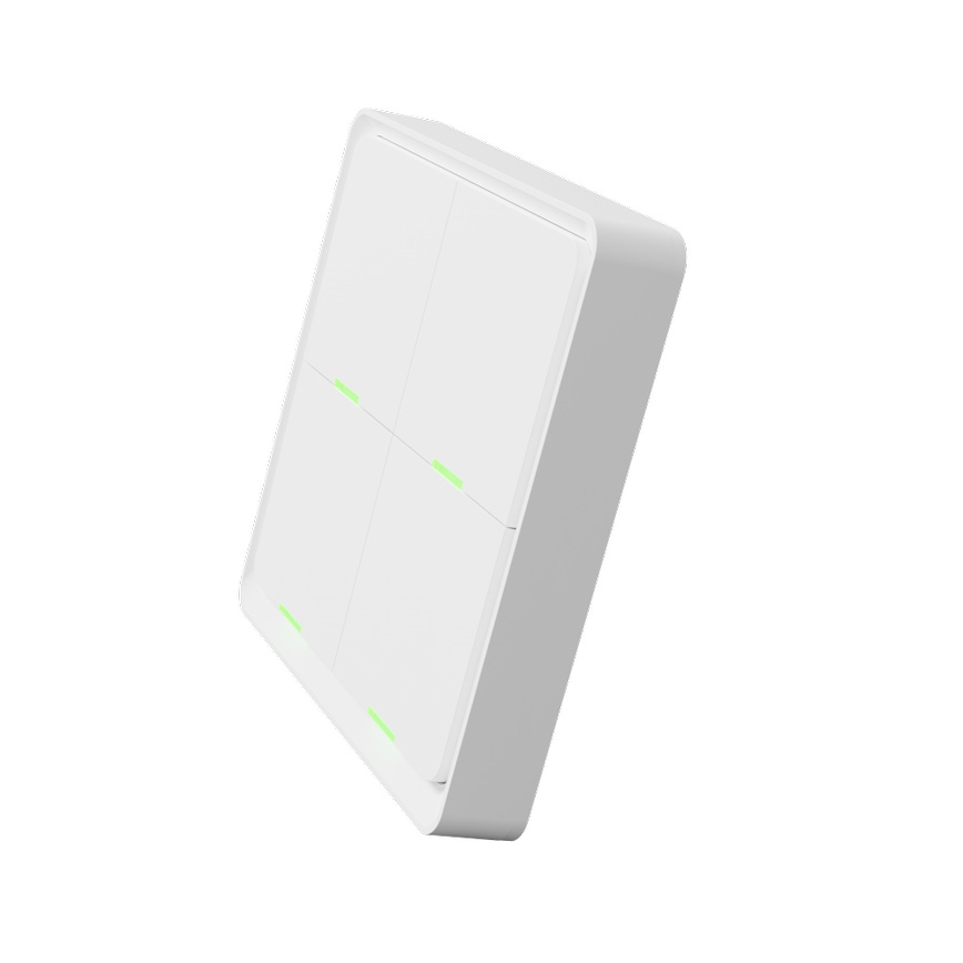 TESLA Smart - Smart Wireless Home Schalter 4P 1xCR2430 ZigBee