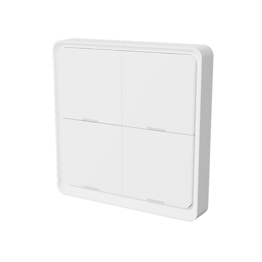 TESLA Smart - Smart Wireless Home Schalter 4P 1xCR2430 ZigBee