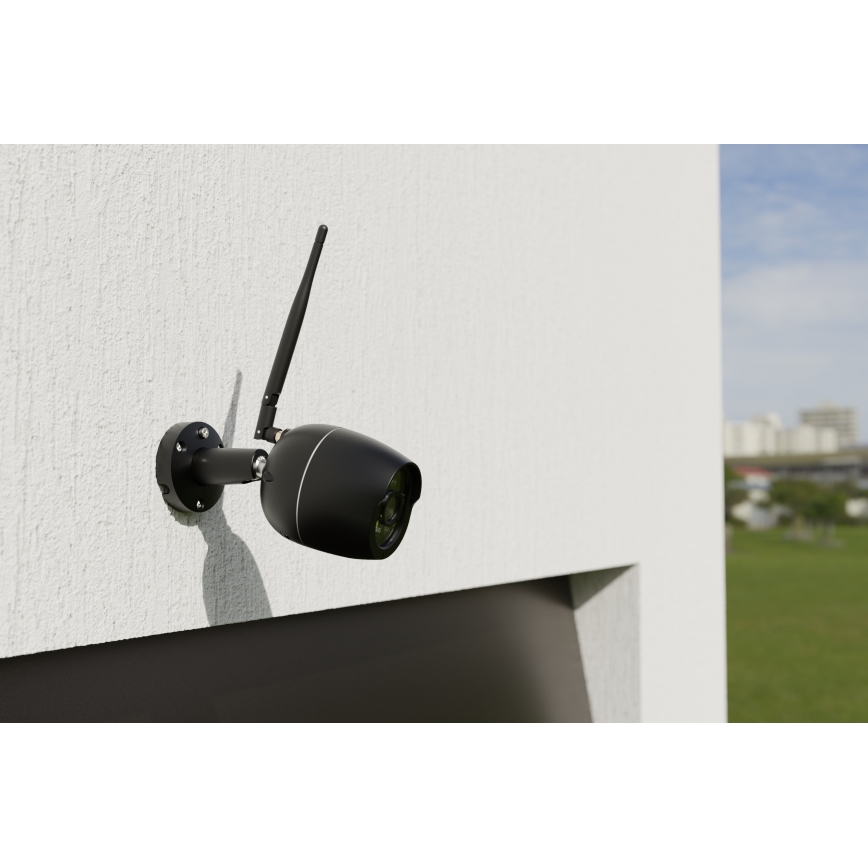 TESLA Smart - Telecamera intelligente per esterni 4MPx 1440p 12V Wi-Fi IP65