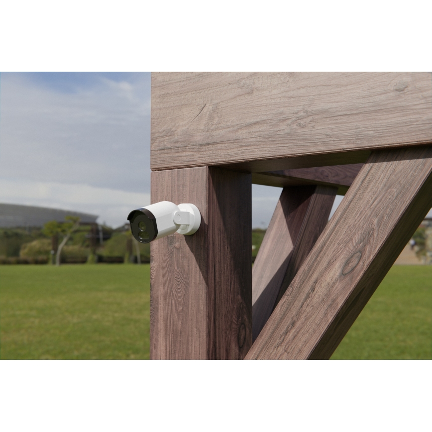 TESLA Smart - Telecamera smart per esterni Full HD 1080p 12V Wi-Fi IP65