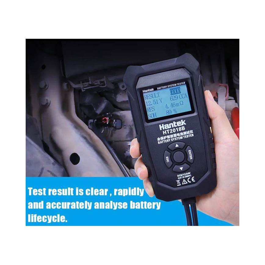 Tester batteria 30V