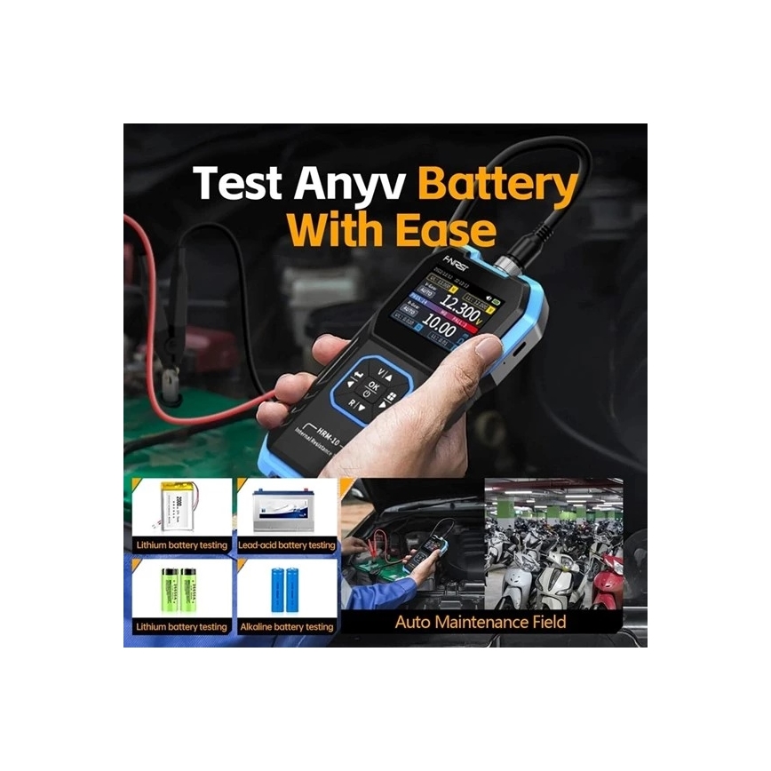 Tester per accumulatori 100V 1000 mAh