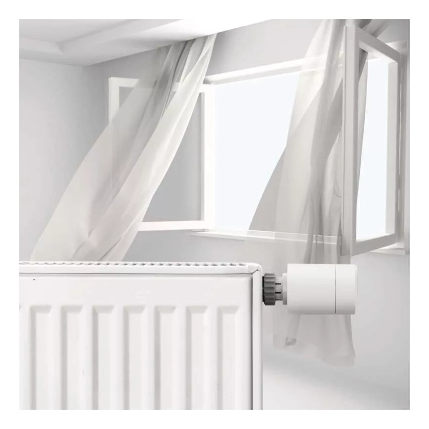Tête thermostatique connectée avec écran LCD GoSmart M30x1,5 2xAA/1,5V Tuya