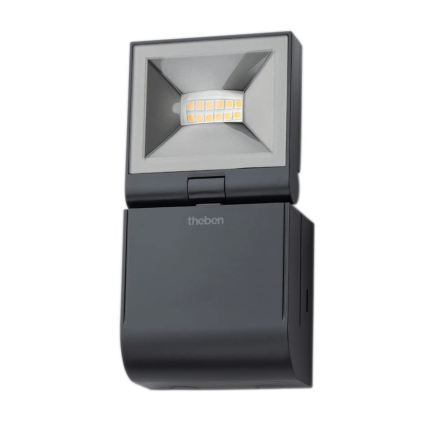theben - projecteur mural LED/10W/230V noir IP55